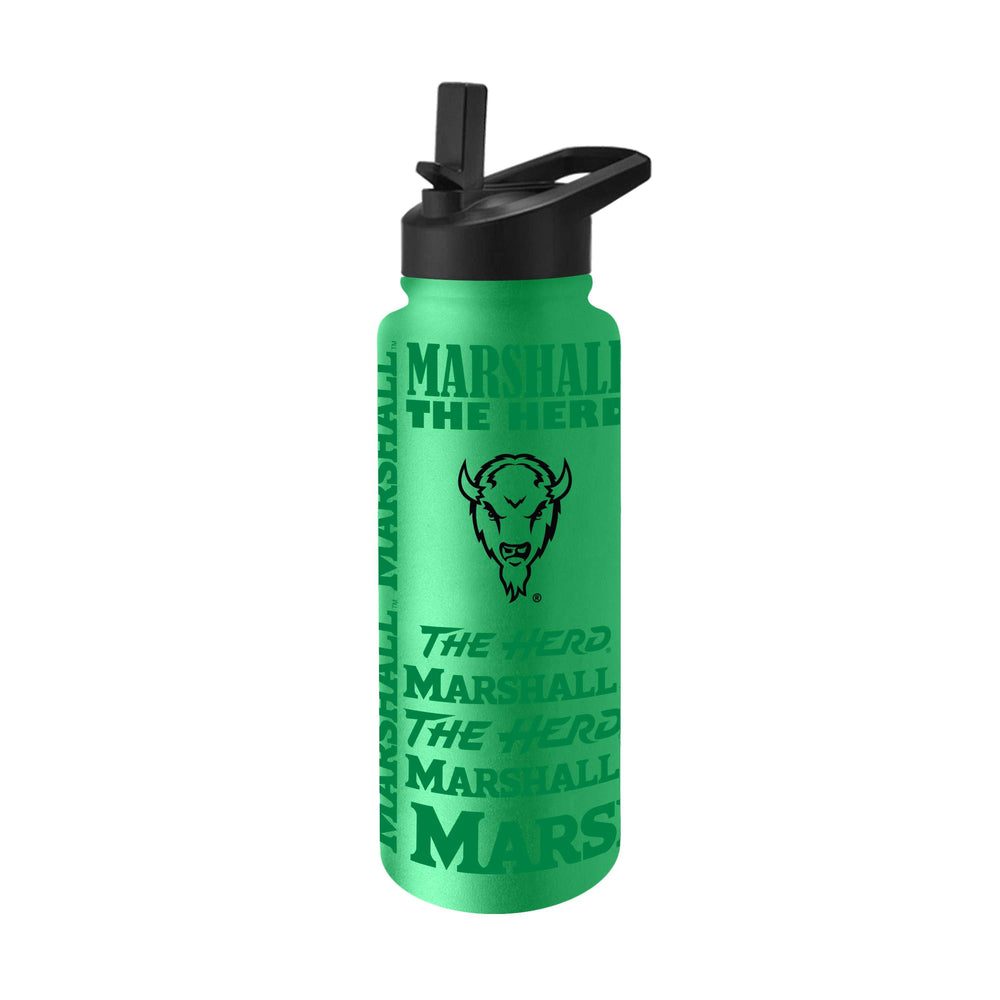 Marshall 34oz Replay Quencher Bottle - Logo Brands - Flyclothing LLC