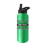 Marshall Quencher Logo Flip Top Water Bottle - Logo Brands - Flyclothing LLC