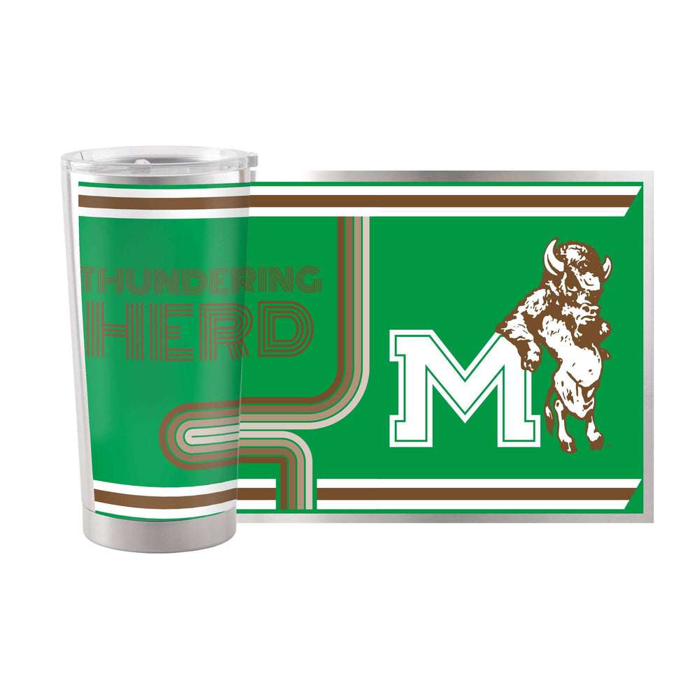Marshall 20oz Goody Stainless Steel Tumbler - Logo Brands - Flyclothing LLC