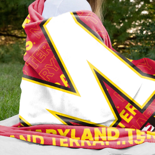 Maryland Classic Fleece Throw - Logo Brands - Flyclothing LLC