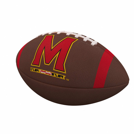 Maryland Team Stripe Official-Size Composite Football - Logo Brands - Flyclothing LLC