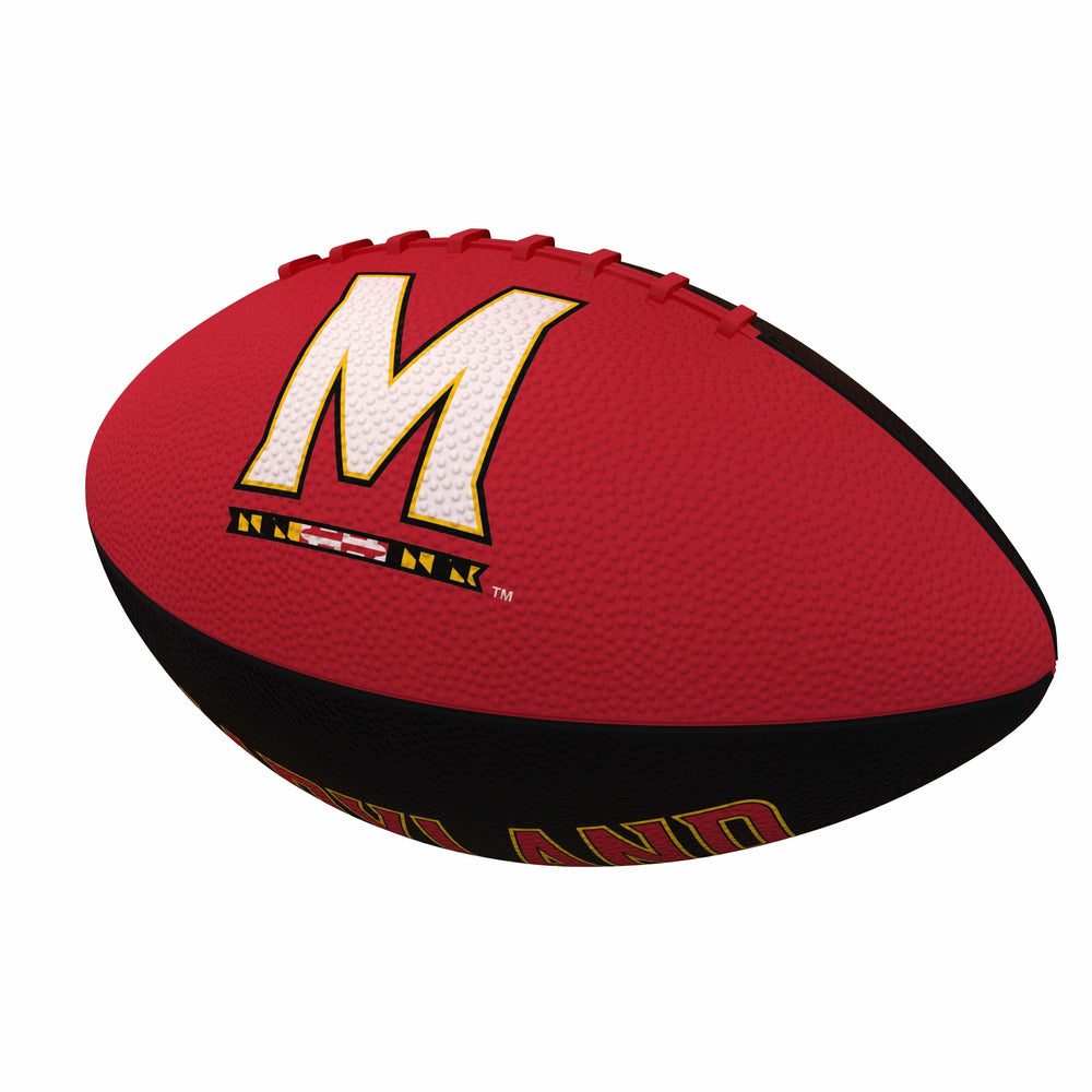 Maryland Pinwheel Junior Size Rubber Football - Logo Brands - Flyclothing LLC