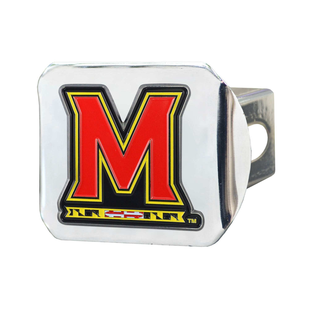 University of Maryland Color on Chrome Hitch Cover - Logo Brands - Flyclothing LLC