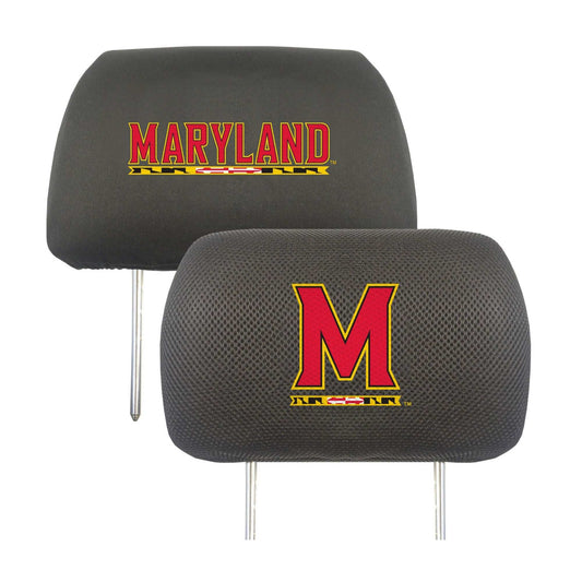 University of Maryland Head Rest Cover - Logo Brands - Flyclothing LLC