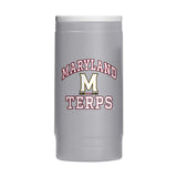Maryland 12oz Athletic Powdercoat SlimCan Coolie - Logo Brands - Flyclothing LLC
