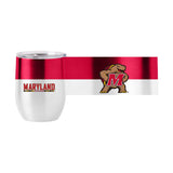 Maryland 16oz Colorblock Stainless Curved Beverage - Logo Brands - Flyclothing LLC