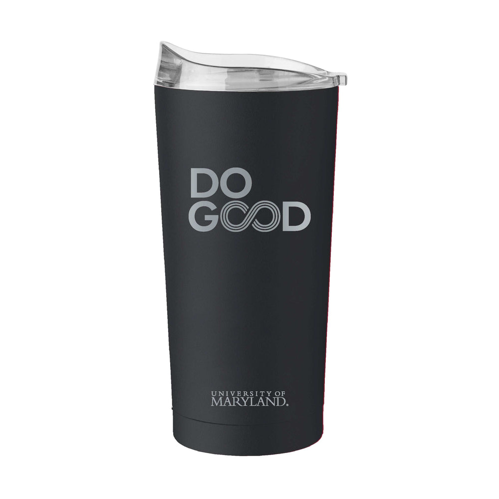 Maryland Do Good Black 20oz Powder Coat Tumbler - Logo Brands - Flyclothing LLC