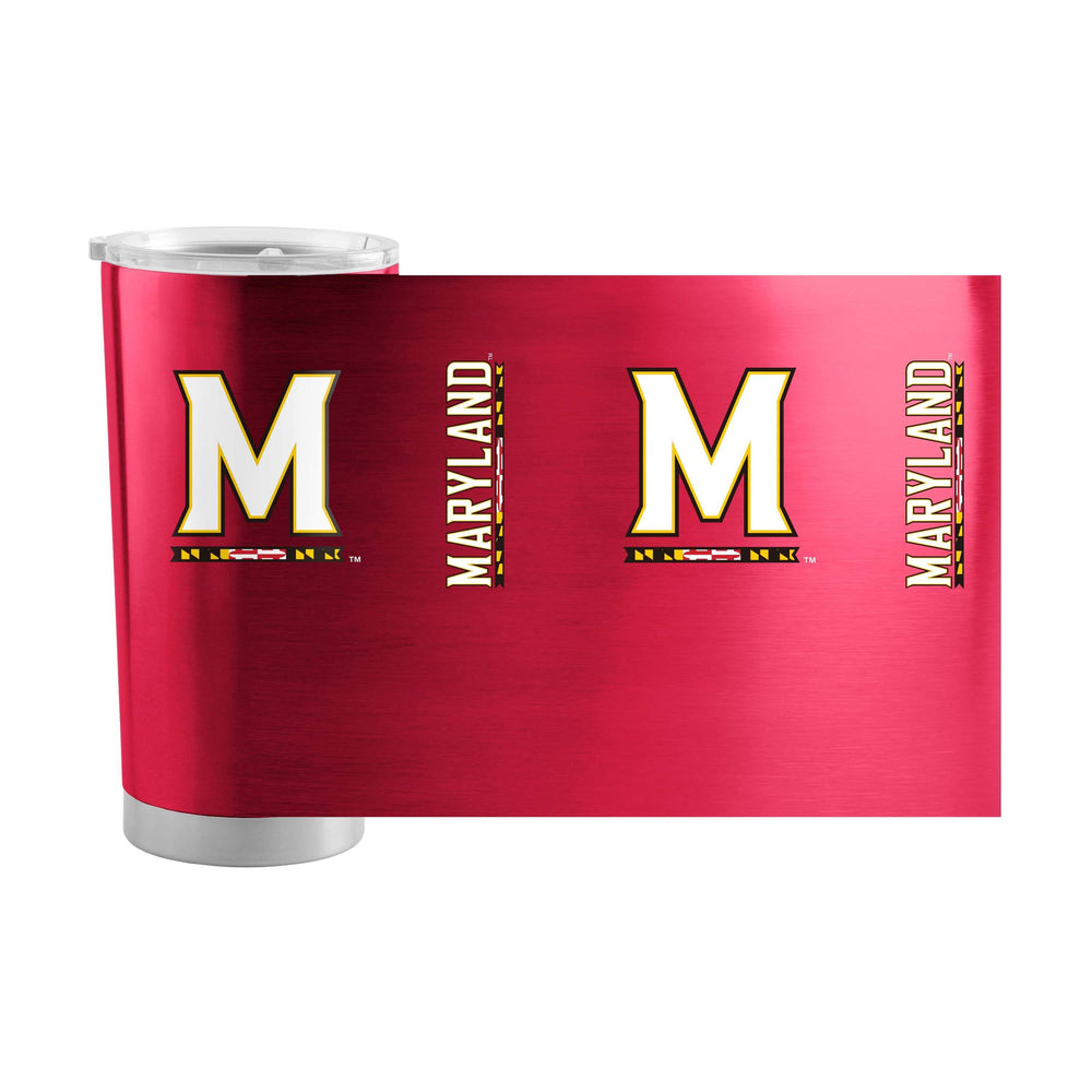 Maryland Gameday 20oz Stainless Tumbler - Logo Brands - Flyclothing LLC