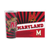 Maryland 20oz Mascot Stainless Tumbler - Logo Brands - Flyclothing LLC