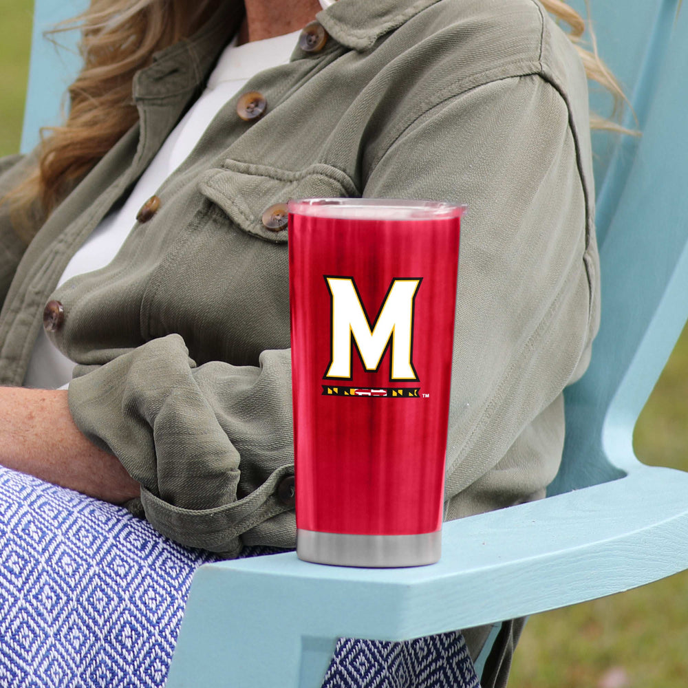 Maryland Gameday 20oz Stainless Tumbler - Logo Brands - Flyclothing LLC