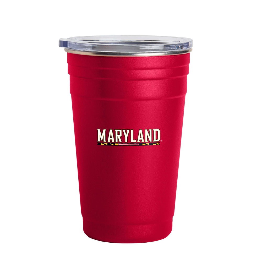 Maryland 22oz Flipside Stainless Cup - Logo Brands - Flyclothing LLC