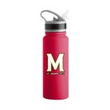 Maryland 25oz Campus Color Letterman Stainless Single Wall Flip Top Bottle - Logo Brands - Flyclothing LLC