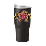 Maryland Flag 30oz Powder Coat Tumbler - Logo Brands - Flyclothing LLC