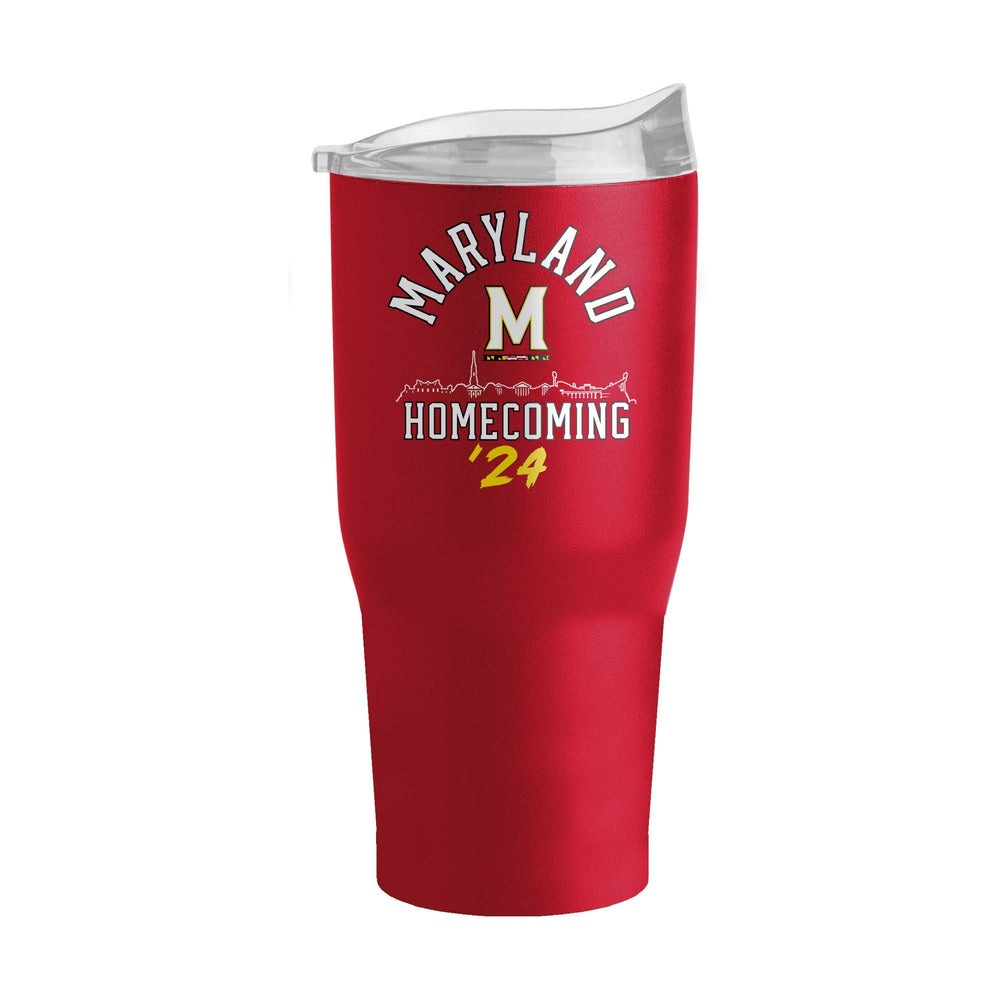 Maryland 2024 Homecoming 30oz Powder Coat Tumbler - Logo Brands - Flyclothing LLC