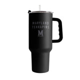 Maryland 40oz Black Tonal Powder Coat Tumbler - Logo Brands - Flyclothing LLC