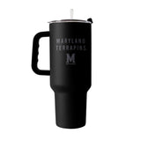 Maryland 40oz Black Tonal Powder Coat Tumbler - Logo Brands - Flyclothing LLC