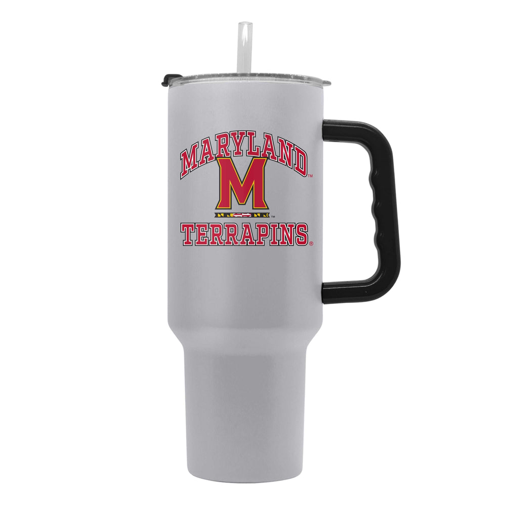 Maryland 40oz Athletic Powder Coat Tumbler - Logo Brands - Flyclothing LLC