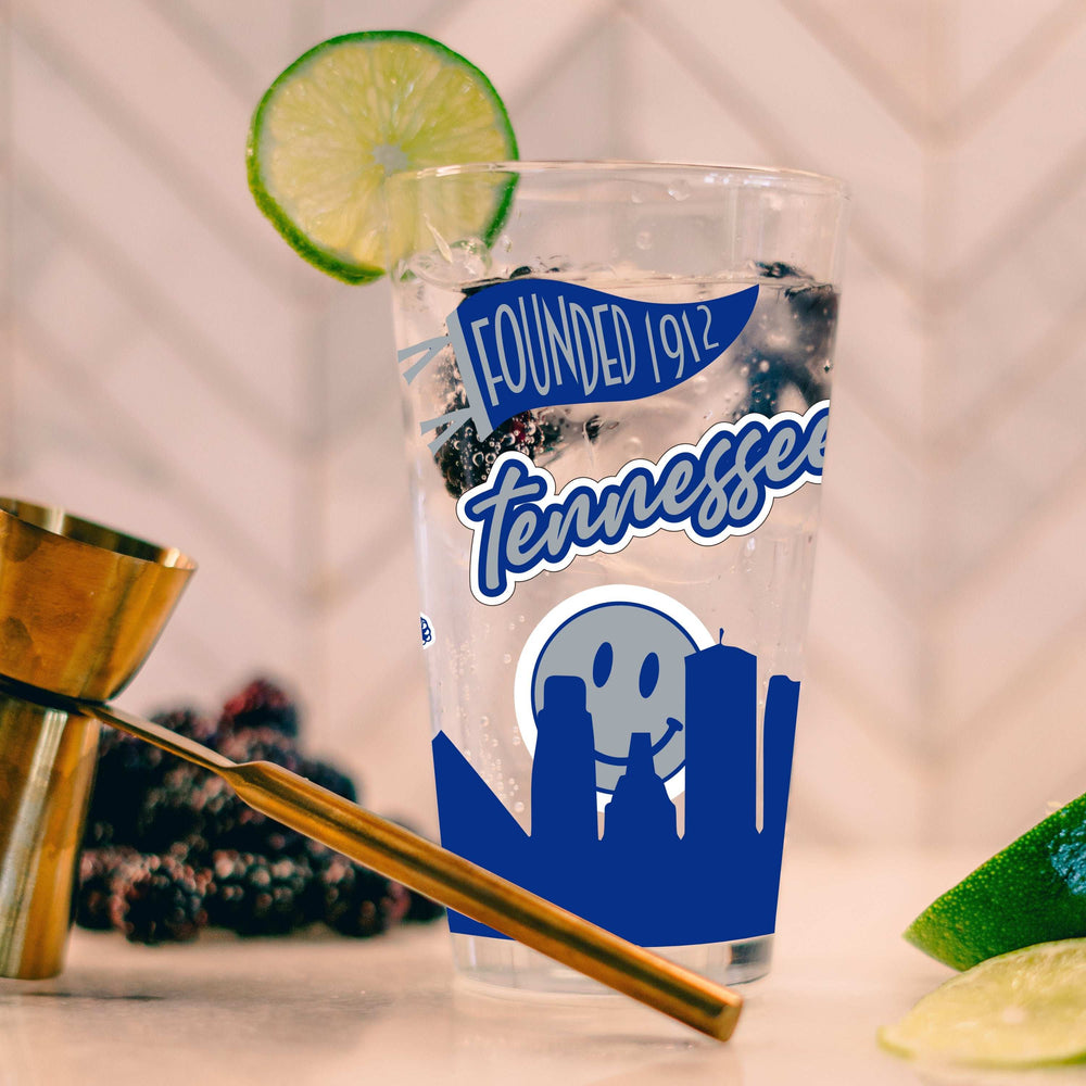 Memphis 16oz Native Pint Glass - Logo Brands - Flyclothing LLC