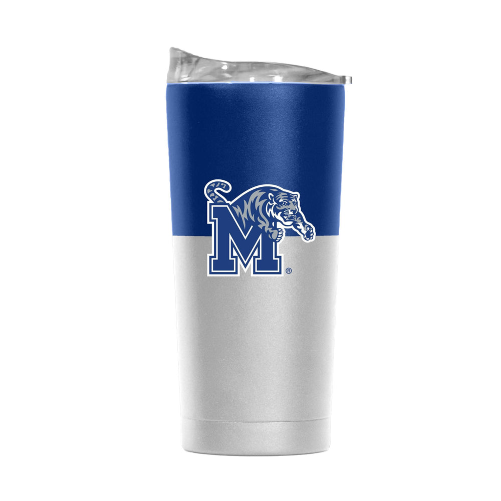 Memphis 20oz Colorblock Powder Coat Tumbler - Logo Brands - Flyclothing LLC