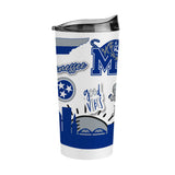 Memphis 20oz Native Powder Coat Tumbler - Logo Brands - Flyclothing LLC