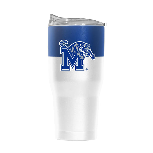 Memphis 30oz Colorblock Powder Coat Tumbler - Logo Brands - Flyclothing LLC