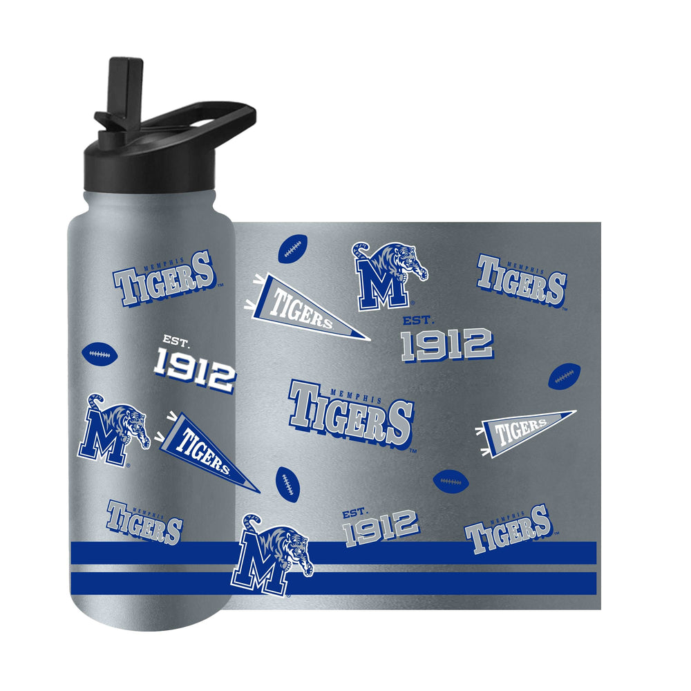 Memphis 34oz TJX Native Quencher Bottle - Logo Brands - Flyclothing LLC