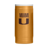 Miami Huddle Powder Coat Slim Can Coolie - Logo Brands - Flyclothing LLC