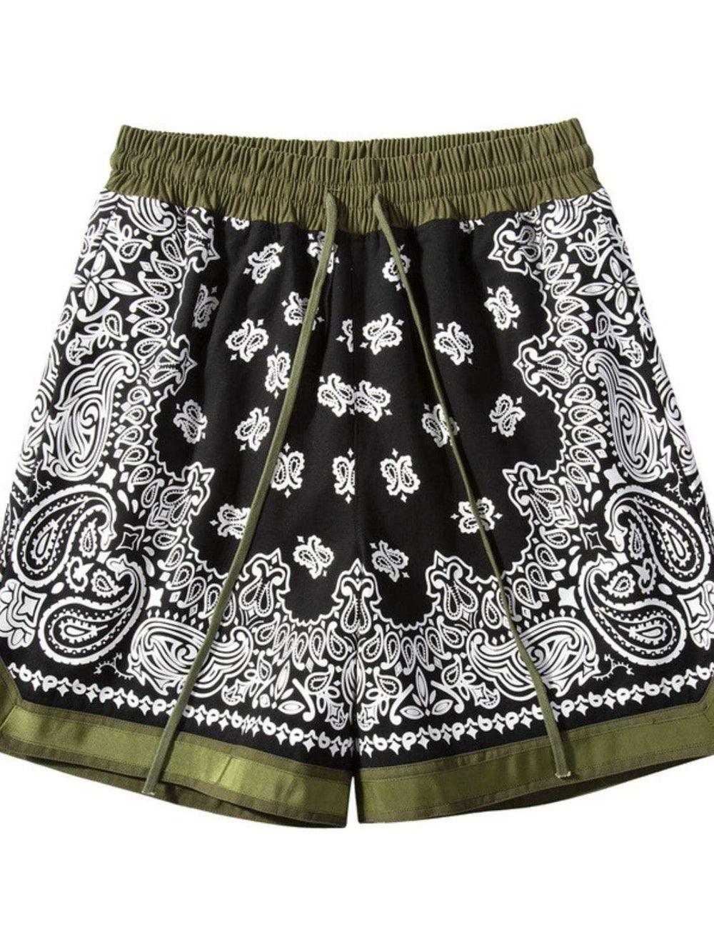 Men's Drawstring Printed Shorts with Pockets - Trendsi - Flyclothing LLC