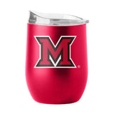 Miami Ohio 16oz Flipside Powder Coat Curved Bev - Logo Brands - Flyclothing LLC