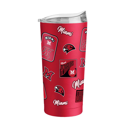 Miami Ohio 20oz Dreamweave Powder Coat Tumbler - Logo Brands - Flyclothing LLC