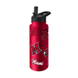 Miami Ohio 34oz Dreamweave Quencher Bottle - Logo Brands - Flyclothing LLC