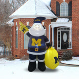 Michigan Santa Claus Yard Inflatable - Logo Brands - Flyclothing LLC