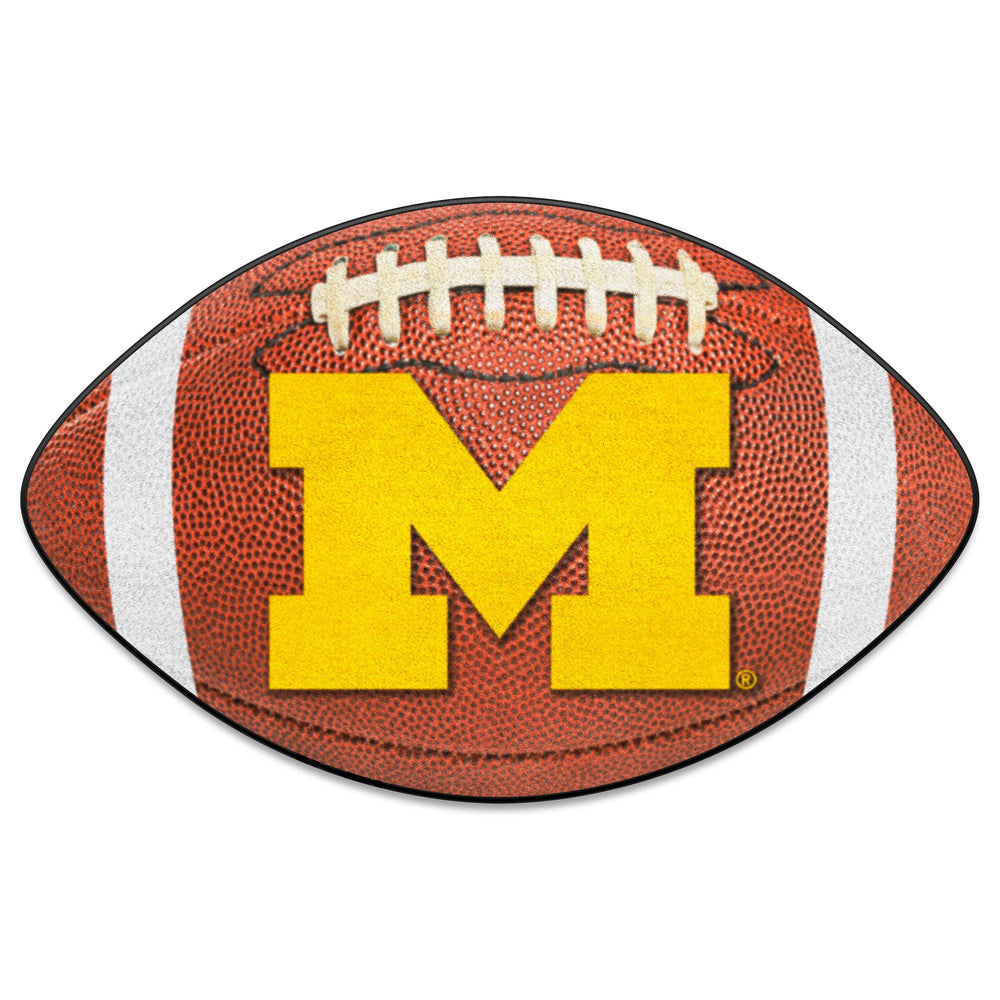 University of Michigan Football Mat - Logo Brands - Flyclothing LLC