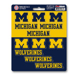 University of Michigan Mini Decal 12-pk - Logo Brands - Flyclothing LLC