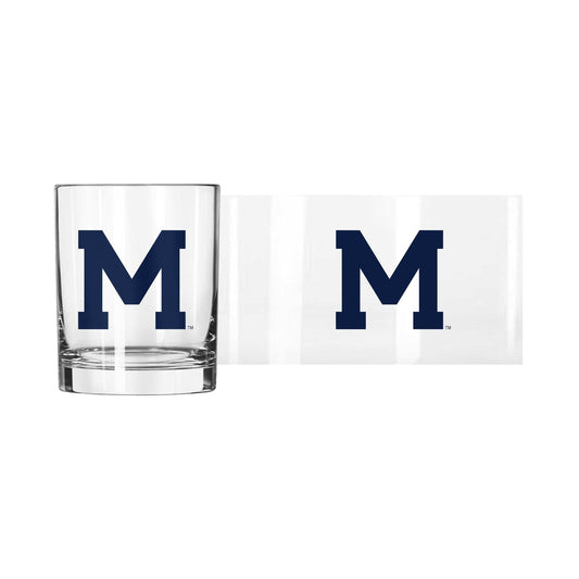 Michigan 14oz Retro Rocks Glass - Logo Brands - Flyclothing LLC
