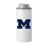 Michigan Letterman 12 oz Slim Can Coolie - Logo Brands - Flyclothing LLC
