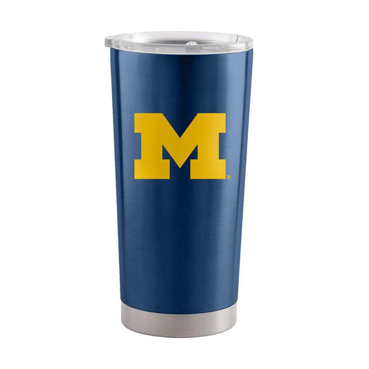 Michigan 20oz Letterman Stainless Tumbler - Logo Brands - Flyclothing LLC