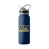 Michigan 25oz Campus Color Letterman Stainless Single Wall Flip Top Bottle - Logo Brands - Flyclothing LLC