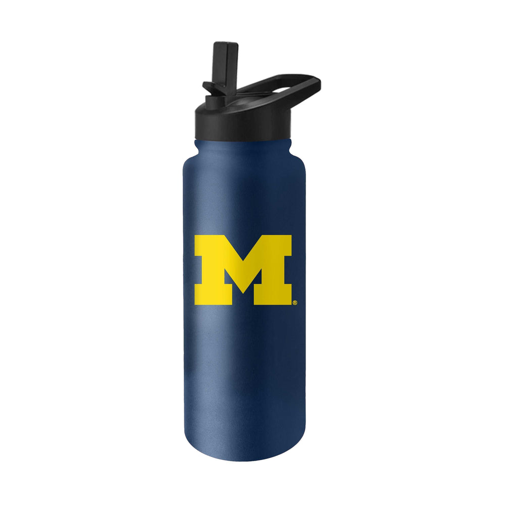 Michigan 34oz Flipside Quencher Bottle - Logo Brands - Flyclothing LLC