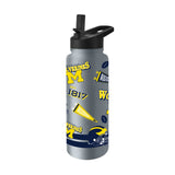 Michigan 34oz Stone TJ Maxx Native Quencher Bottle - Logo Brands - Flyclothing LLC