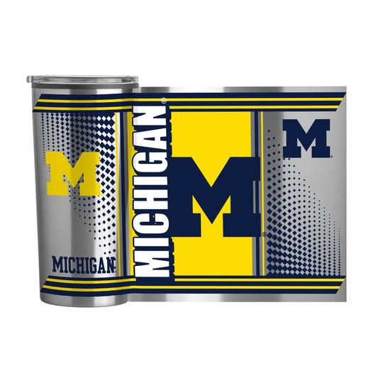 Michigan 20oz Hero Fusion Tumbler - Logo Brands - Flyclothing LLC