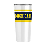 Michigan 20oz Stripe Fusion Tumbler - Logo Brands - Flyclothing LLC