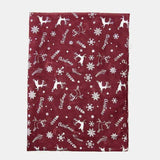 Christmas Element Polyester Scarf - Trendsi - Flyclothing LLC