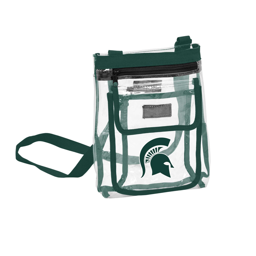 MI State Gameday Clear Crossbody - Logo Brands - Flyclothing LLC