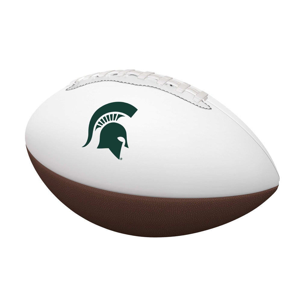 MI State Mini-Size Autograph Football - Logo Brands - Flyclothing LLC