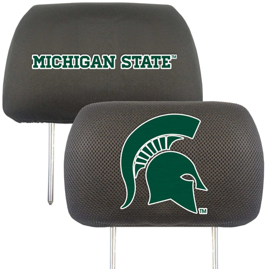 Michigan State University Head Rest Cover - Logo Brands - Flyclothing LLC