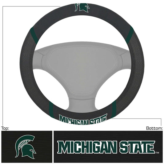 Michigan State University Steering Wheel Cover - Logo Brands - Flyclothing LLC