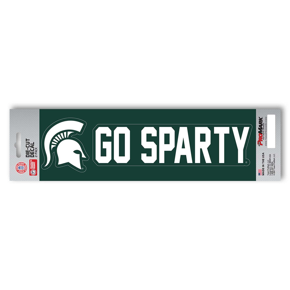 Michigan State University Team Slogan Decal - Logo Brands - Flyclothing LLC