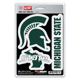 Michigan State University Decal 3-pk - Logo Brands - Flyclothing LLC