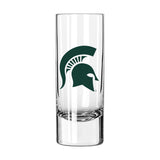 Michigan State 2.5oz Gameday Shooter Glass - Logo Brands - Flyclothing LLC